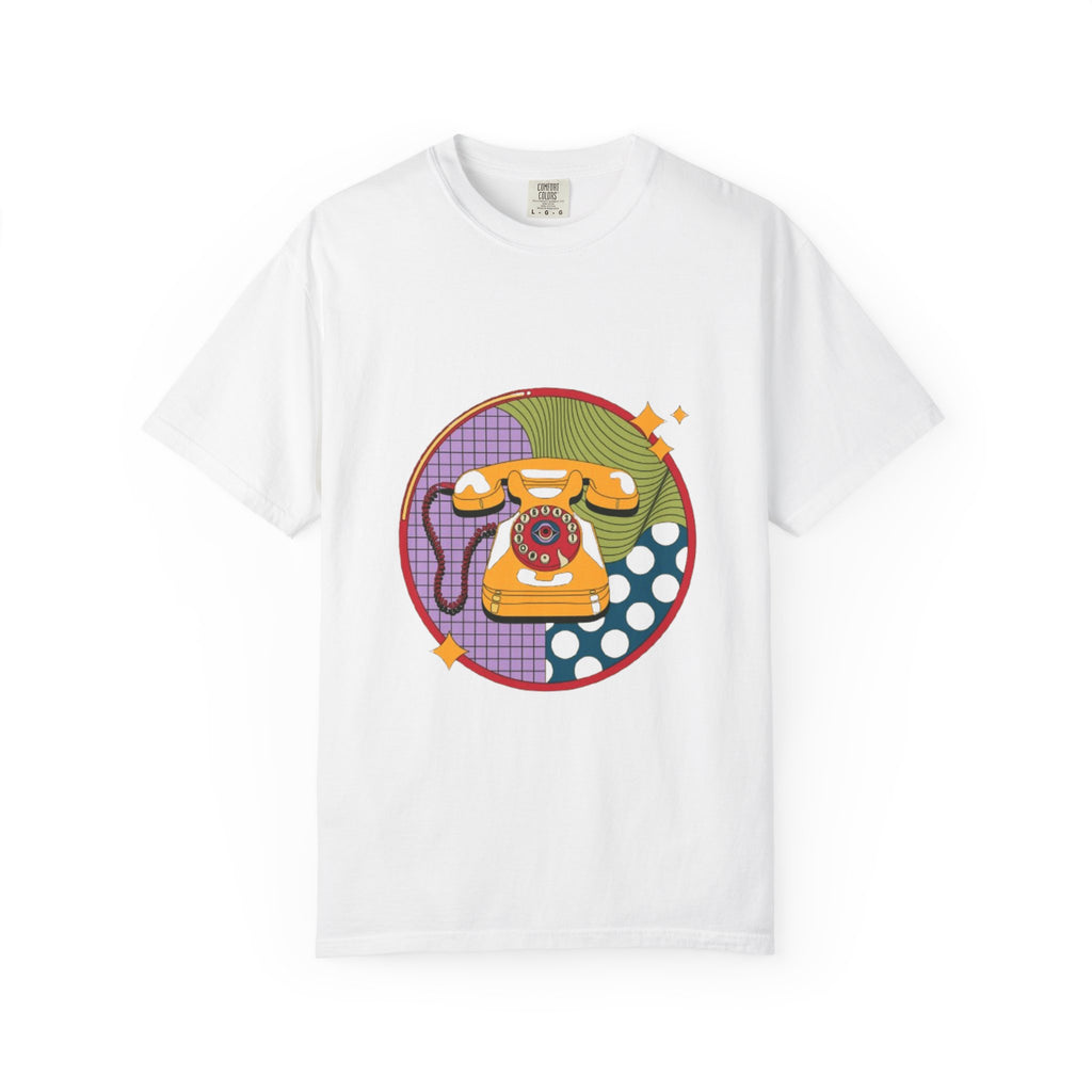 Retro Rotary Phone T-Shirt — Vintage Pop Art Telephone Tee