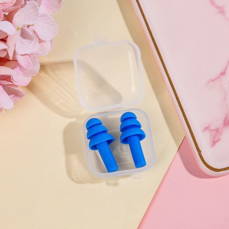 Christmas Tree Waterproof Silicone Earplugs for Sleep