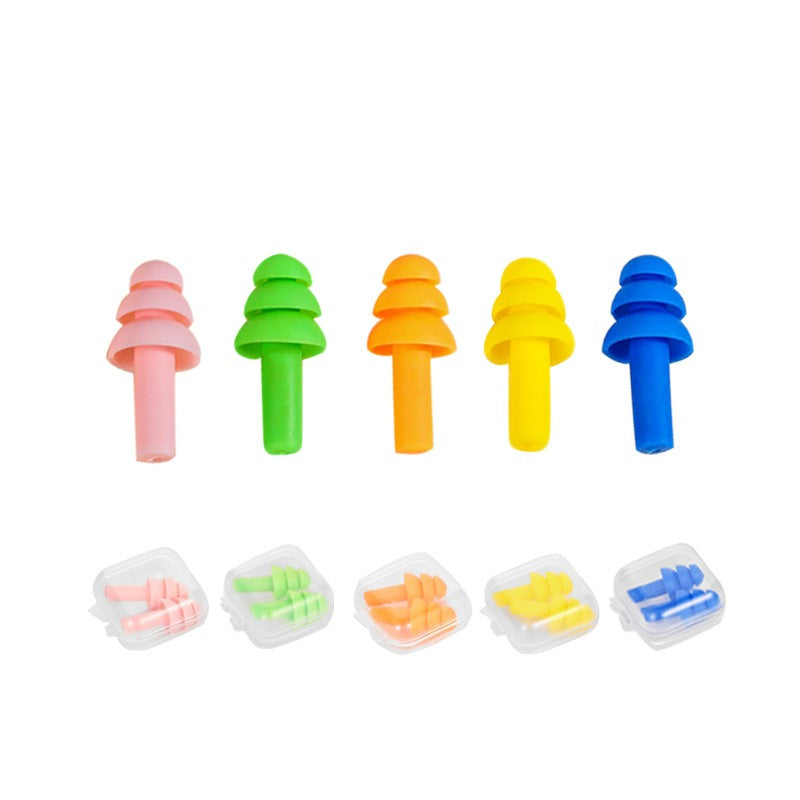 Christmas Tree Waterproof Silicone Earplugs for Sleep