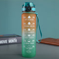 botella de Color Degradado