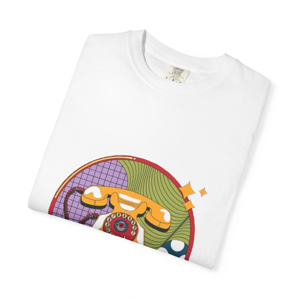 Retro Rotary Phone T-Shirt — Vintage Pop Art Telephone Tee