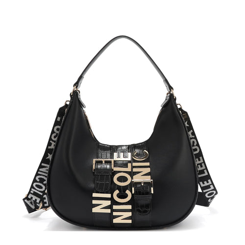 CALISTA BOLSO DE HOMBRO GRANDE (NEGRO)