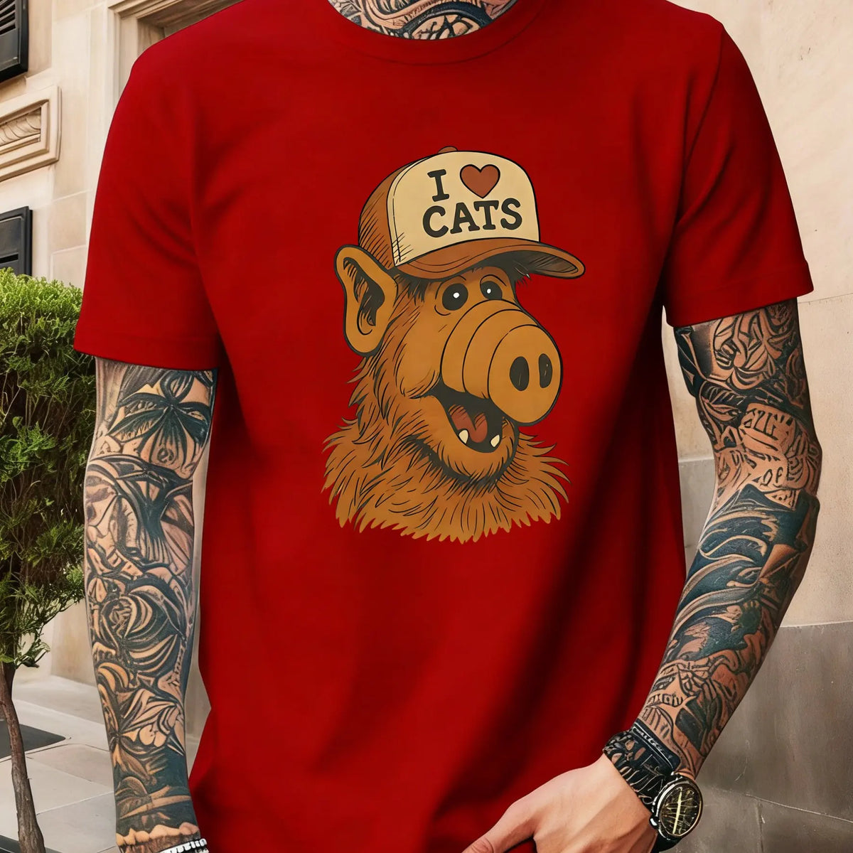 80s retro style ALF fun