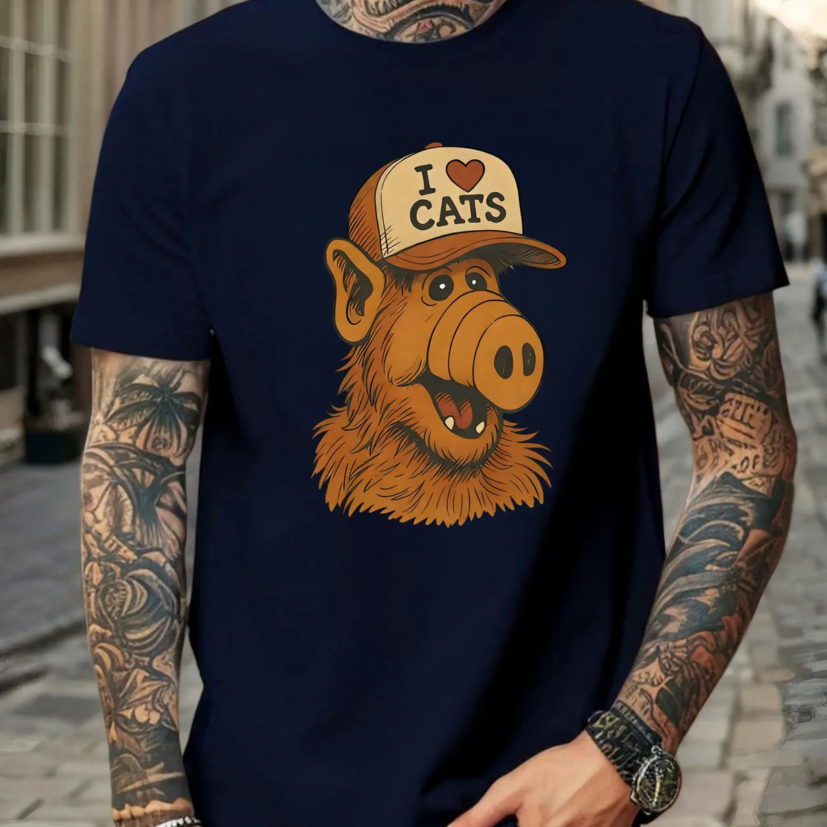80s retro style ALF fun
