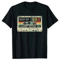 Retro T-shirt, Born in 1983 and 1988 Unlocked