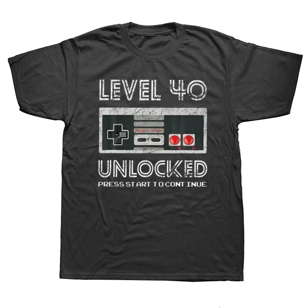 Retro T-shirt, Born in 1983 and 1988 Unlocked