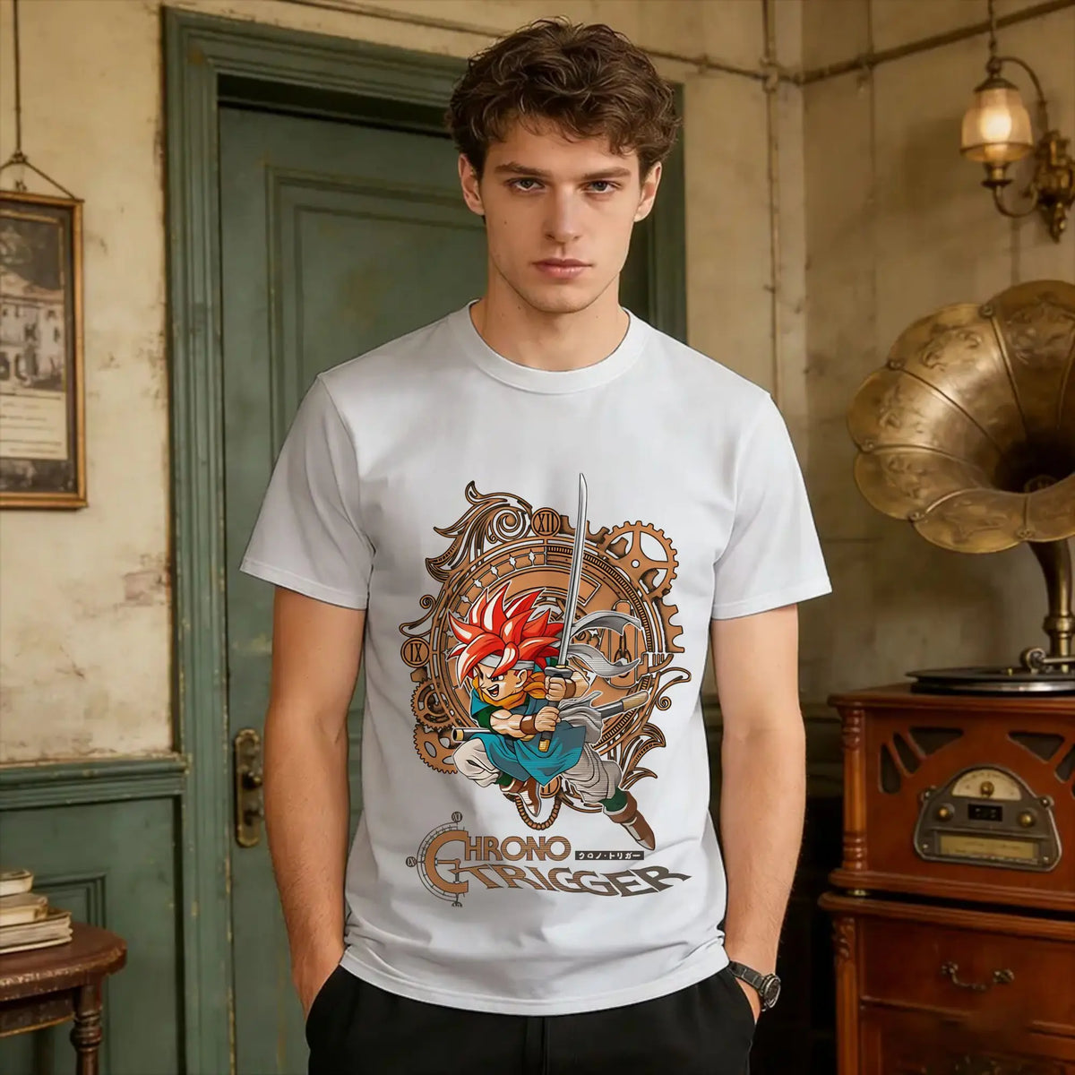 camisa verano manga corta cuello o estampado casual para hombre