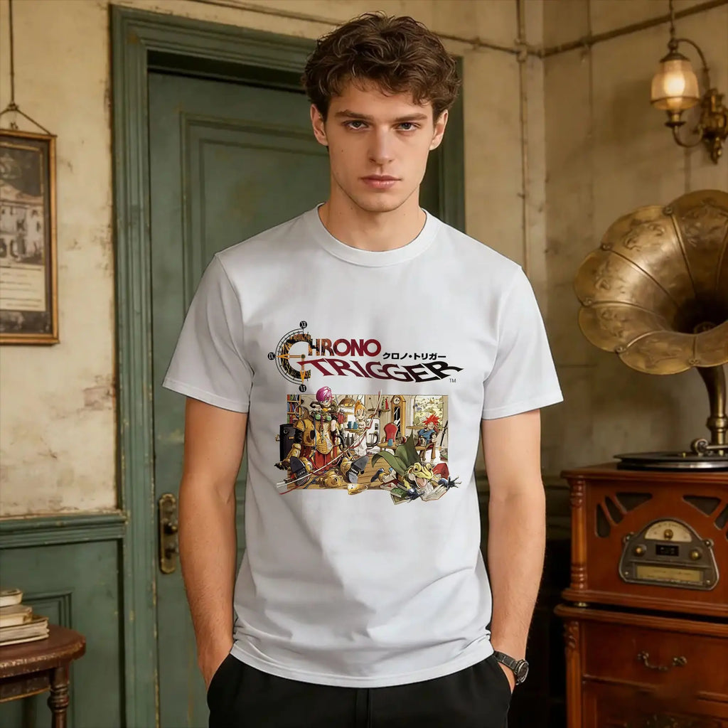 Camisa verano hombre casual manga corta algodón estampada