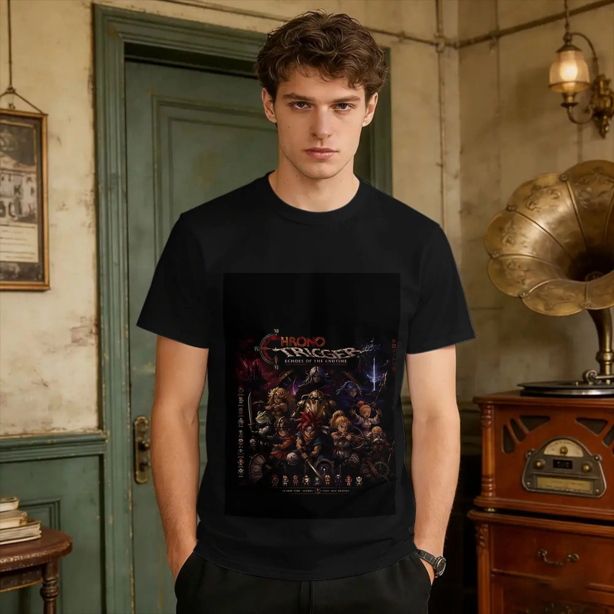 camisa verano hombre casual manga corta estampada algodón transpirable