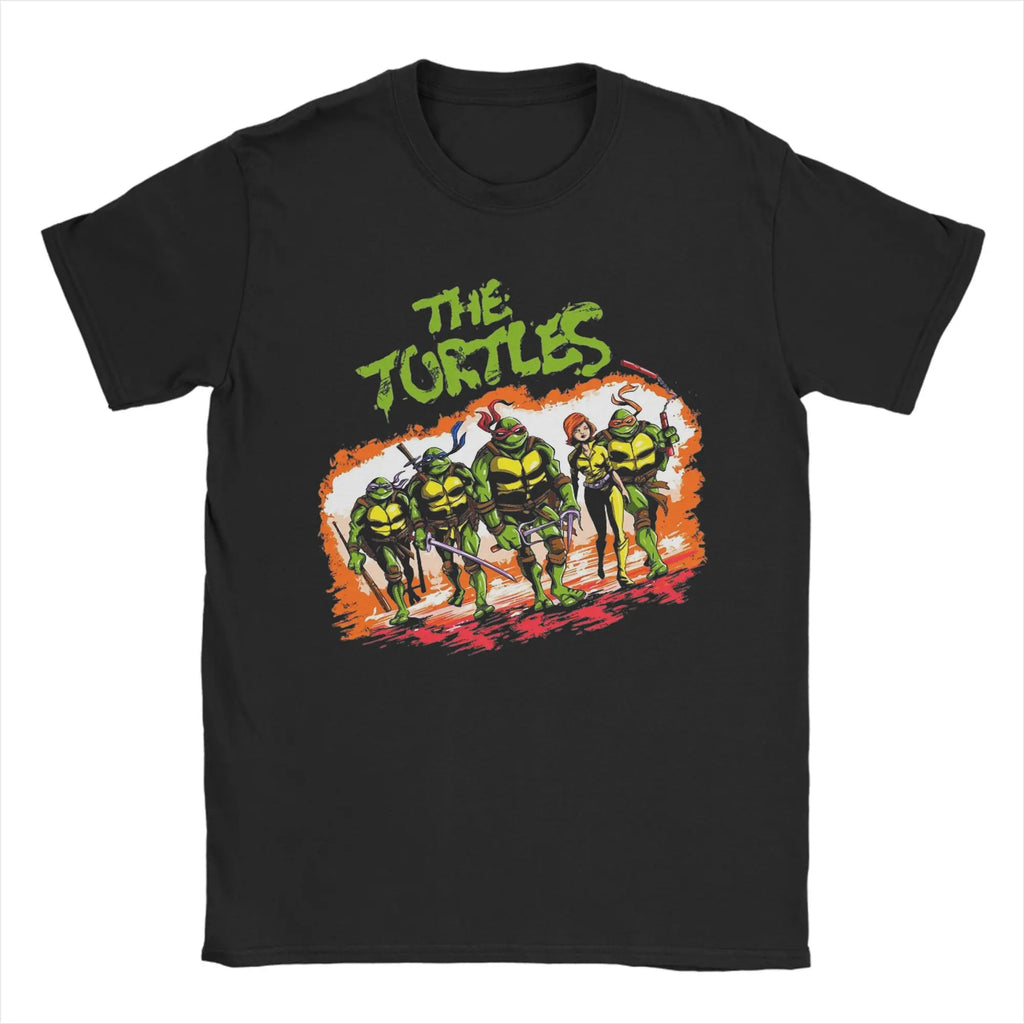 Camiseta retro de algodón con diseño de Raphael de las Tortugas Ninja