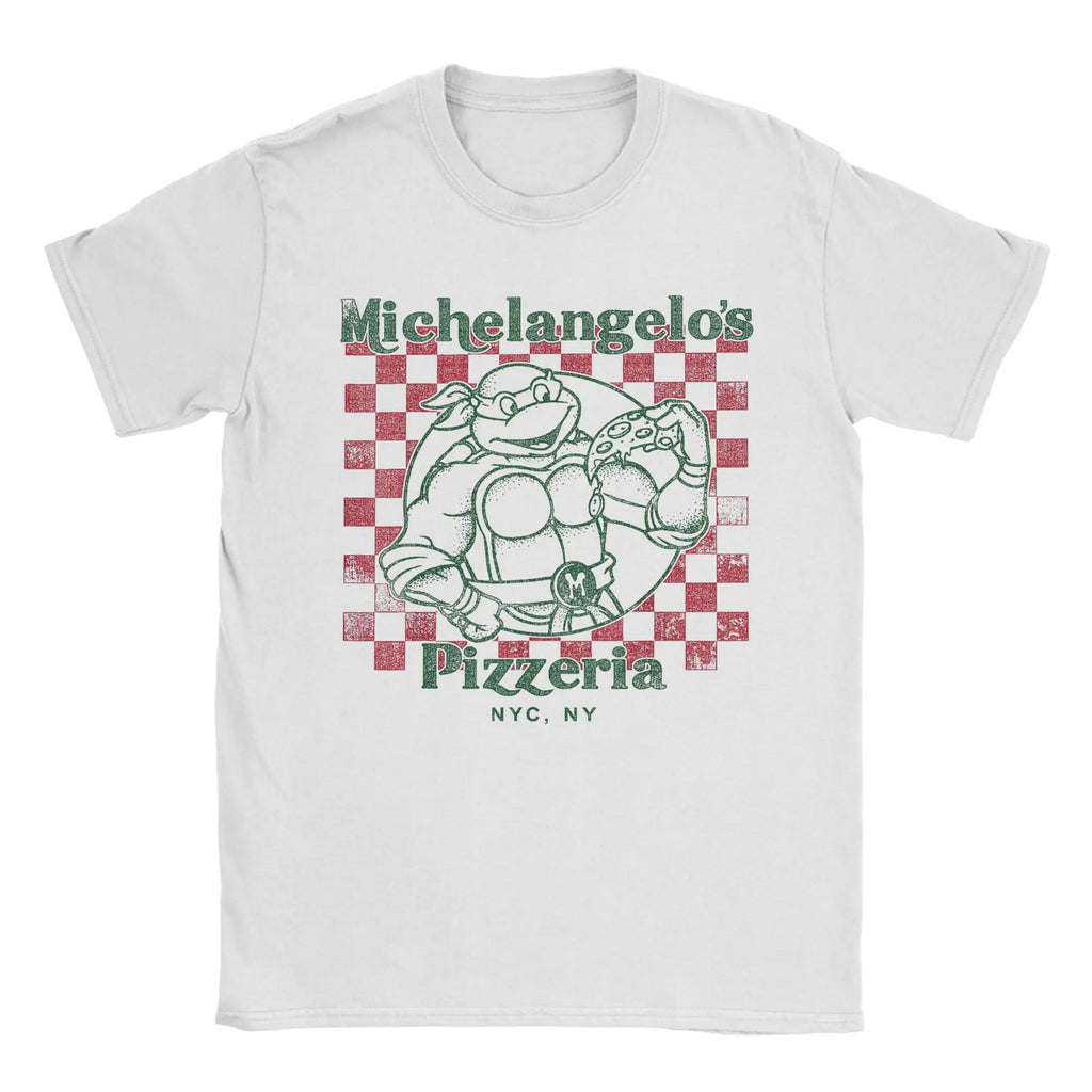 Camiseta retro de algodón con diseño de Raphael de las Tortugas Ninja