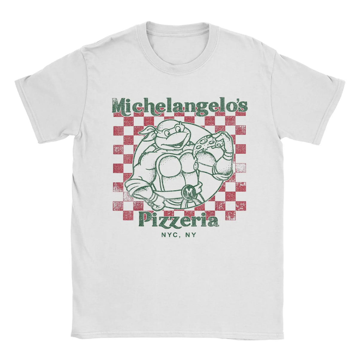 Camiseta retro de algodón con diseño de Raphael de las Tortugas Ninja