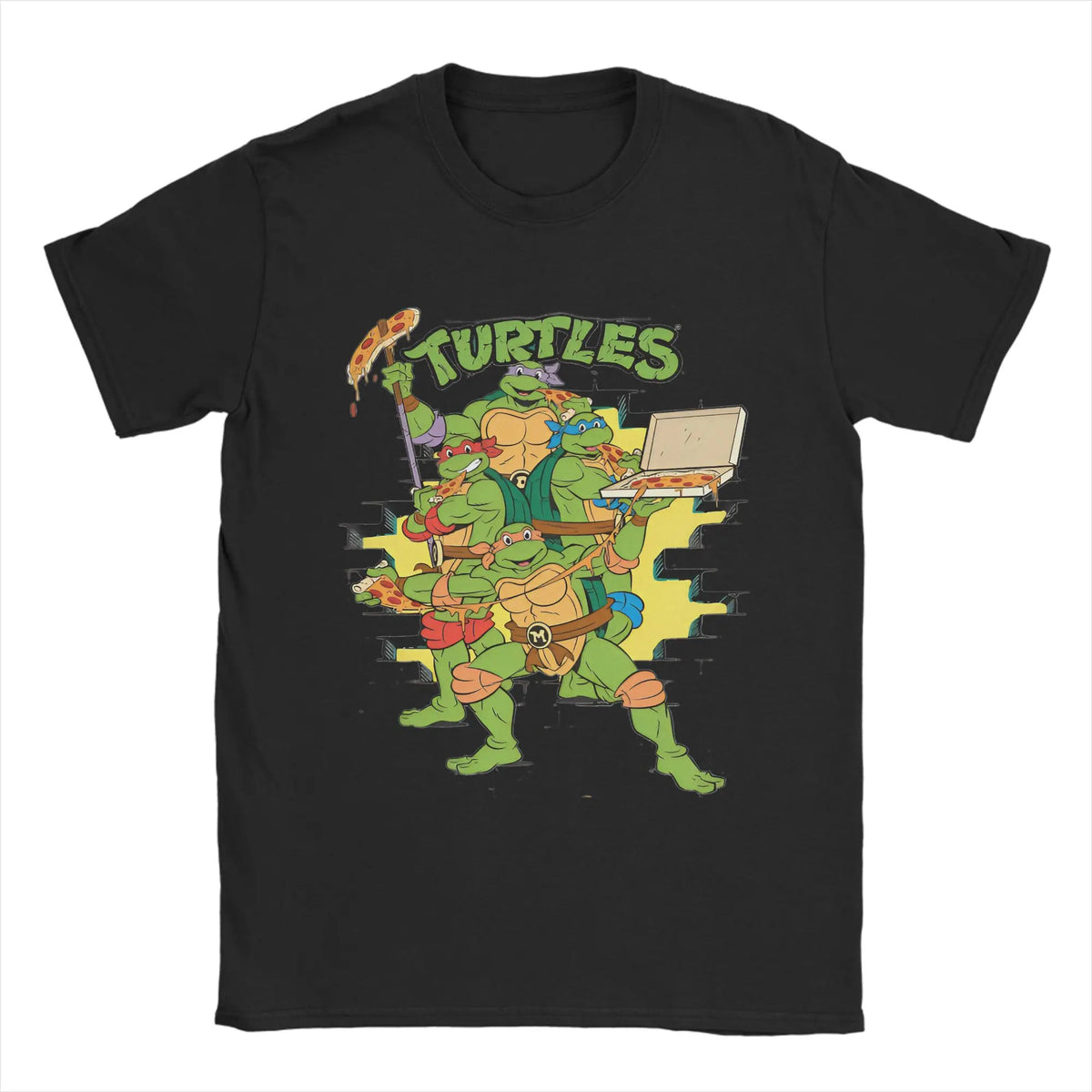 Camiseta retro de algodón con diseño de Raphael de Tortugas Ninja