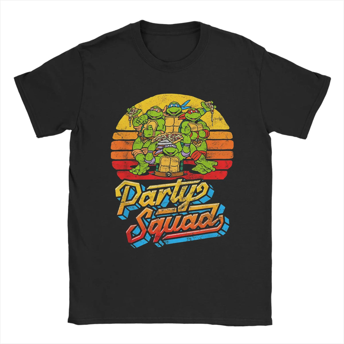 Camiseta retro de algodón con diseño de Raphael Tortugas Ninja
