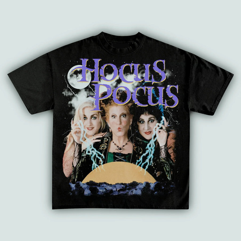 Camiseta unisex retro estilo película dibujos animados manga corta