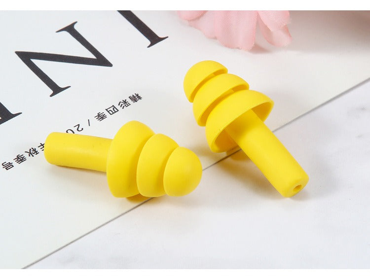 Christmas Tree Waterproof Silicone Earplugs for Sleep